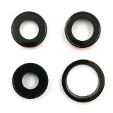 Geam Camera cu Rama Graphite Apple iPhone 12 Pro, Bulk, Gri