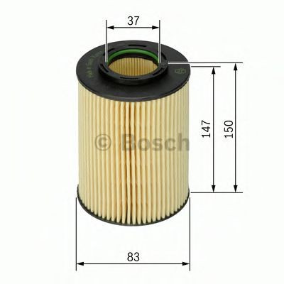 Filtru ulei MERCEDES S-CLASS (W220) (1998 - 2005) BOSCH F 026 407 003 foto