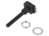 Potentiometru axial 2k&Omega; 200mW THT plastic 6mm