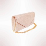Cumpara ieftin Geanta mica, plic seara pentru ocazii si petreceri, 20 x 10 cm, Magrot B-35 - Roze