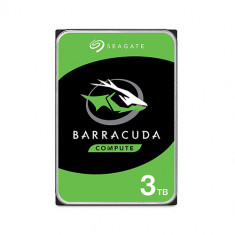 Hard disk Seagate Desktop Barracuda 3TB 5400 RPM SATA 256MB 3.5 inch BLK Single pack foto