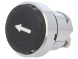 Comutator 22mm Apăsare Negru