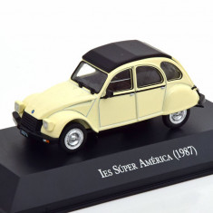 Macheta Citroen 2CV IES Super America 1987 - IXO/Altaya 1/43