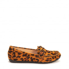 Mocasini dama Theia leopard foto