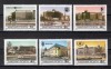 Ungaria 1984 - Imagini de pe Dunăre, Serie + Colita, 4 poze, MNH, Nestampilat