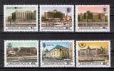 Ungaria 1984 - Imagini de pe Dunăre, Serie + Colita, 4 poze, MNH, Nestampilat