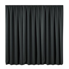 Draperie cu rejansa Jemidi, 300 x 245 cm, Gri, Poliester, 55276.22.02