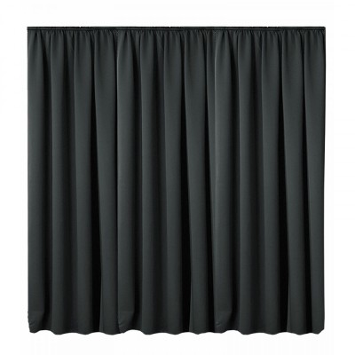 Draperie cu rejansa Jemidi, 300 x 245 cm, Gri, Poliester, 55276.22.02 foto