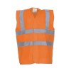 Vesta Reflectorizanta ProHand HI-VIS4-O-L, Portocalie, Marime L, 4 Benzi Reflectorizante, Poliester, EN471