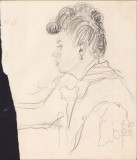 A1642 Schiță de Dimitrie &bdquo;Puiu&rdquo; Eitel, nesemnată