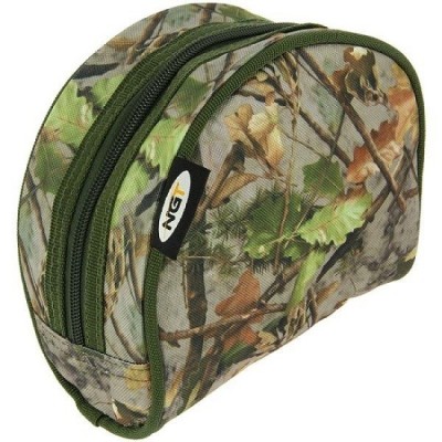Husa NGT pentru Mulineta Reel Case, Camo, 17x18x9cm foto