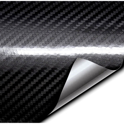 Folie colantare auto Carbon 5D Lacuit Negru (3m x 1,52m) FAVLine Selection foto