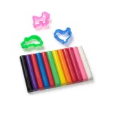 Set Plastilina si forme, 12 culori, ATU-085275, Oem