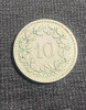 Moneda 10 rappen 1897 Elvetia, Europa