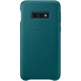 Husa Piele Samsung Galaxy S10e G970, Leather Cover, Turquoise EF-VG970LGEGWW