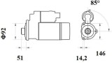 MAHLE MS 754 starter