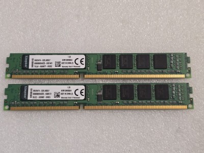 Kit memorie RAM desktop Kingston ValueRAM 4GB DDR3 1333MHz KVR13N9S8/4 foto