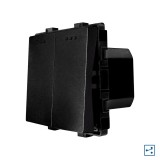 Cumpara ieftin Modul intrerupator dublu cap scara mecanic Luxion, negru