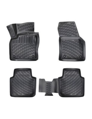 Set covorase auto din cauciuc tip tavita Volkswagen Tiguan (II) All Space(Lwb) 2016- foto