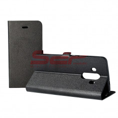 Toc FlipCover Stand Magnet Huawei P10 Plus NEGRU