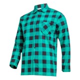 Camasa Flanel Cu Carouri / Bleumarin - S/h-164