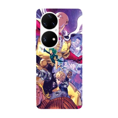 Husa compatibila cu Huawei Nova Y70 model One Punch Man Hero Team, Silicon, TPU, Viceversa foto