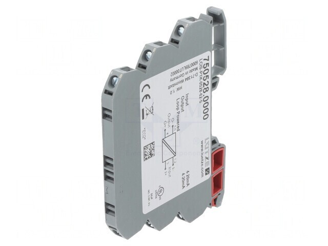 Adaptor de Semnale Analogice pentru Șină DIN 4-20mA IP20