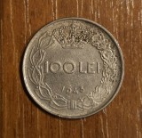 100 lei 1943, Mihai I, Rom&acirc;nia