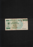 Zimbabwe 500000 500 000 dolari dollars 2007 seria4773891