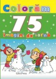 Colorăm 75 imagini de iarnă - ***