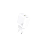 &Icirc;ncărcător Dudao A26 PD20W GaN USB-C - Alb