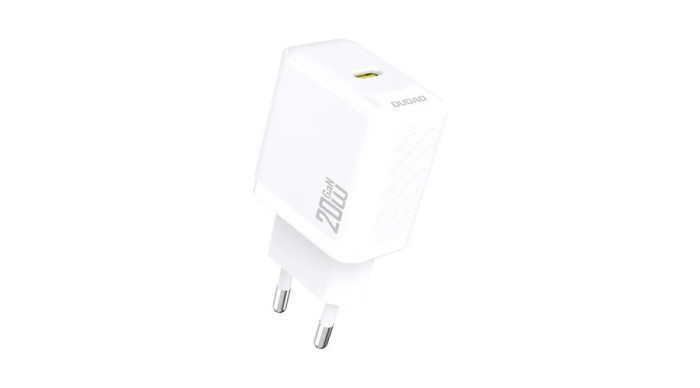 &Icirc;ncărcător Dudao A26 PD20W GaN USB-C - Alb
