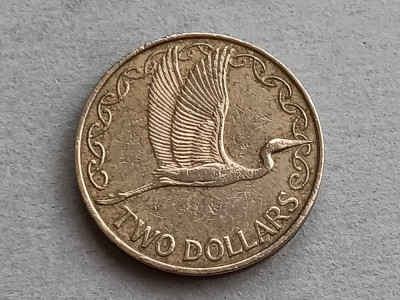 M3 C50 - Moneda foarte veche - Noua Zeelanda - 2 dolari - 2003 foto