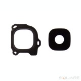 Geam Camera Samsung J6 (2018), J600, Black + Rama (KLS)