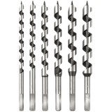 Sthor 22465 - Set burghie elicoidale 10-20 mm tija hexagonala 6 bucati