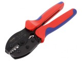 Unealtă de Sertizare Terminale Neizolate 0,5-10mm2 220mm, KNIPEX