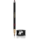 Cumpara ieftin Chanel Le Crayon L&egrave;vres Long Lip Pencil creion contur pentru buze pentru un efect de lunga durata culoare 192 - Prune Noire 1,2 g