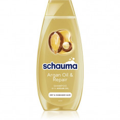 Schwarzkopf Schauma Argan Oil & Repair șampon regenerator pentru păr uscat și deteriorat 400 ml