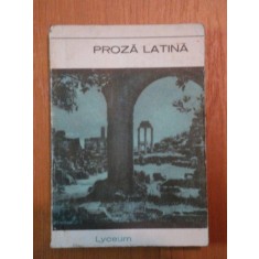 PROZA LATINA de DUMITRU CRACIUN , 1968