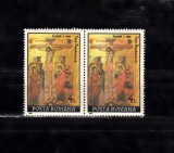 A11 TX9 14 - 1991 - Sfintele Pasti - pereche de doua, Religie, Nestampilat