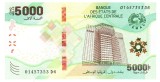 Statele Africii Centrale 5 000 5000 Franci 2020-2022 P-703 aUNC
