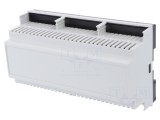 Carcasă gri pentru șină DIN 90x158x58mm