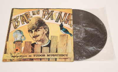 Tudor Musatescu &amp;ndash; D-ale Lui Pacala - disc vinil vinyl LP foto