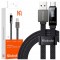 Mcdodo Usb-C Cablu De &Icirc;ncărcare Rapidă Pentru Samsung Xiaomi Tip C 6A 100W 1M Led