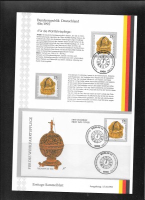 Germania FDC 40e.1992 foto