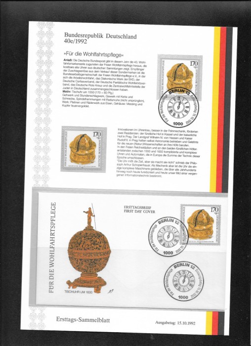 Germania FDC 40e.1992