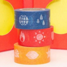 Japanese Washi Masking Tape - Mini Set of 3 kids tape set | MT foto