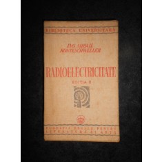 Mihail Konteschweller - Radioelectricitate (1941, lipsa pagina de titlu)