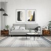 VidaXL Măsuțe de cafea 2 buc. stejar fumuriu 50x50x40 cm lemn compozit 829439