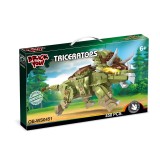 Dinozaur de jucarie - Set constructie Triceraptos (450 piese), Open Brick Source
